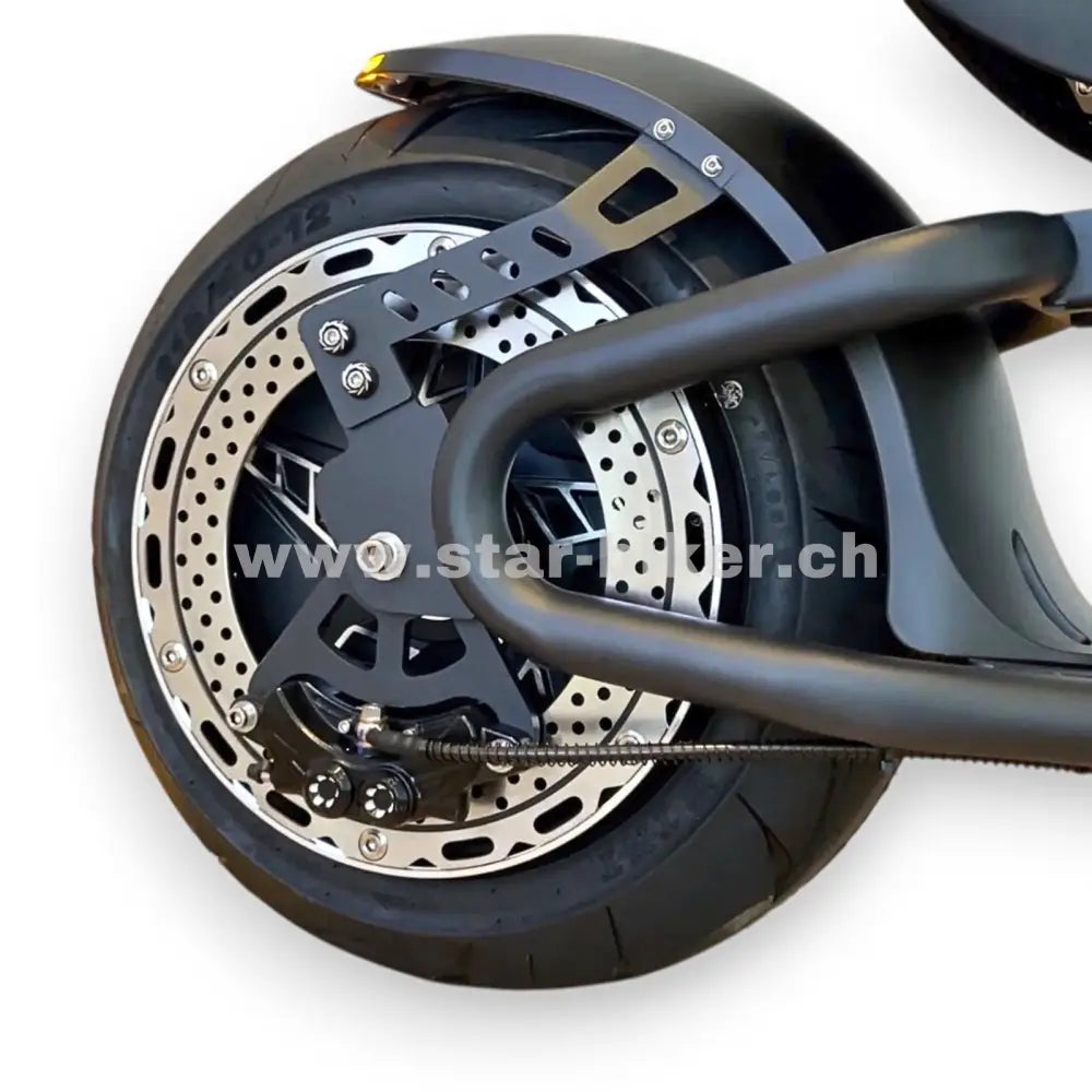 Star-Biker Bobber M8S Custom mit starkem Radnabenmotor im Hinterrad – leistungsstarker E-Chopper mit 140 Nm Drehmoment