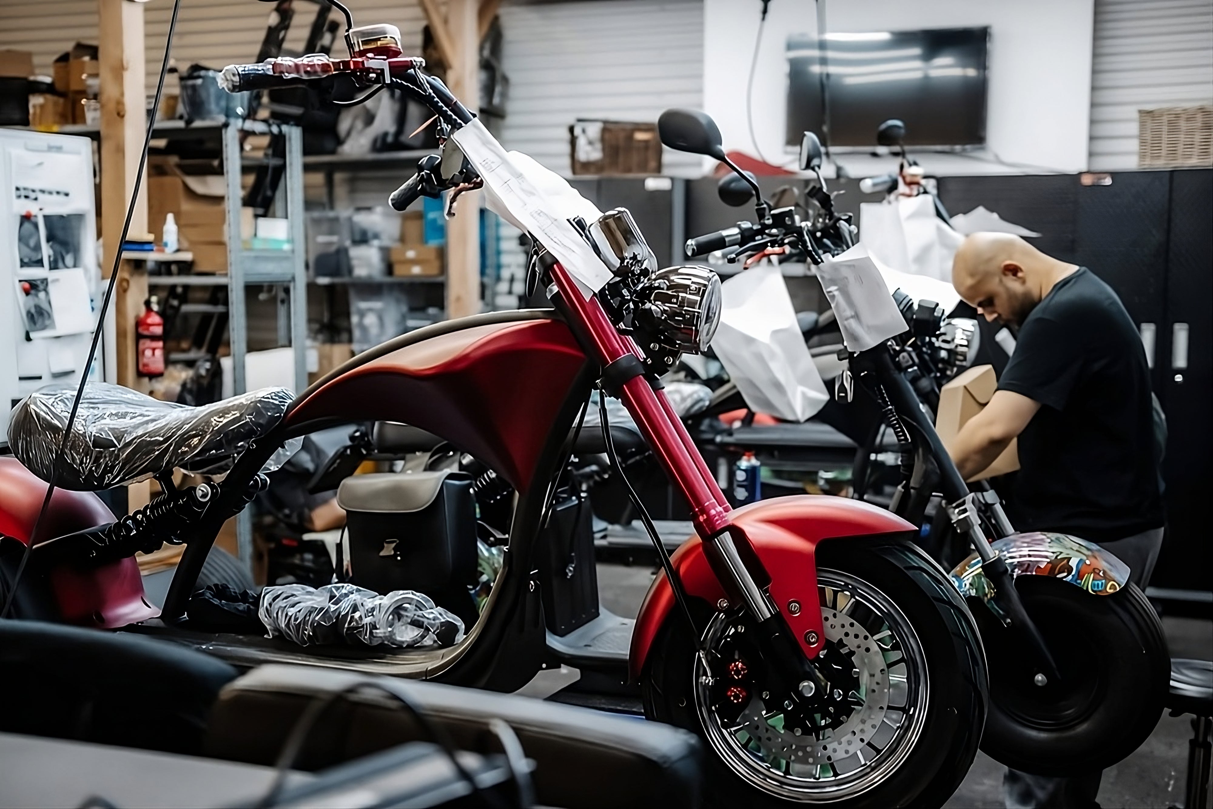 Star-Biker sucht Werkstatt- und Servicepartner für E-Chopper & E-Roller – Reparaturen, Wartung und Garantieabwicklung schweizweit.