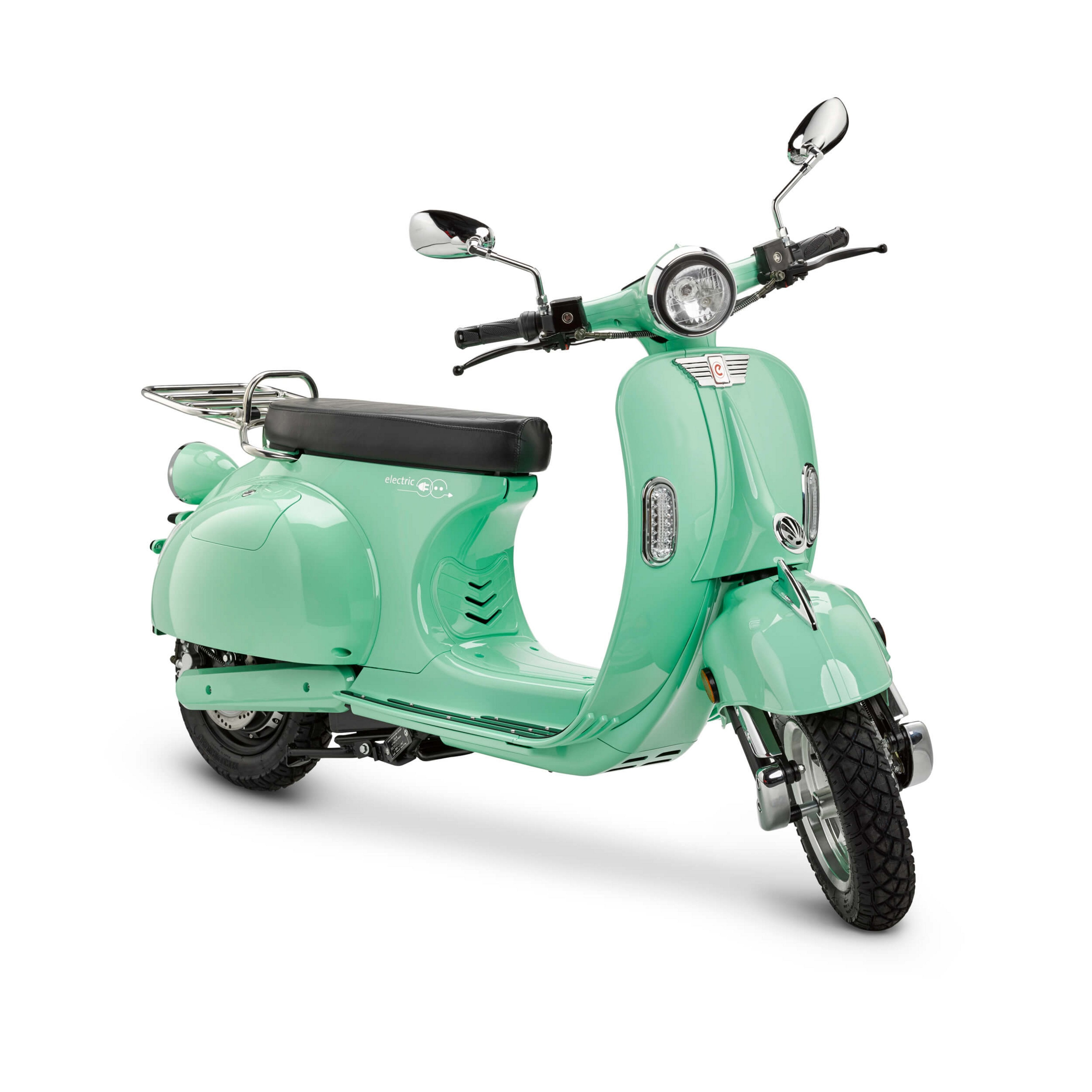 Shelwy Italian Elektroroller im Retrodesign – bekannt als Dreems, Emco oder Futura Classico – E-Roller 25 km/h ohne Führerschein