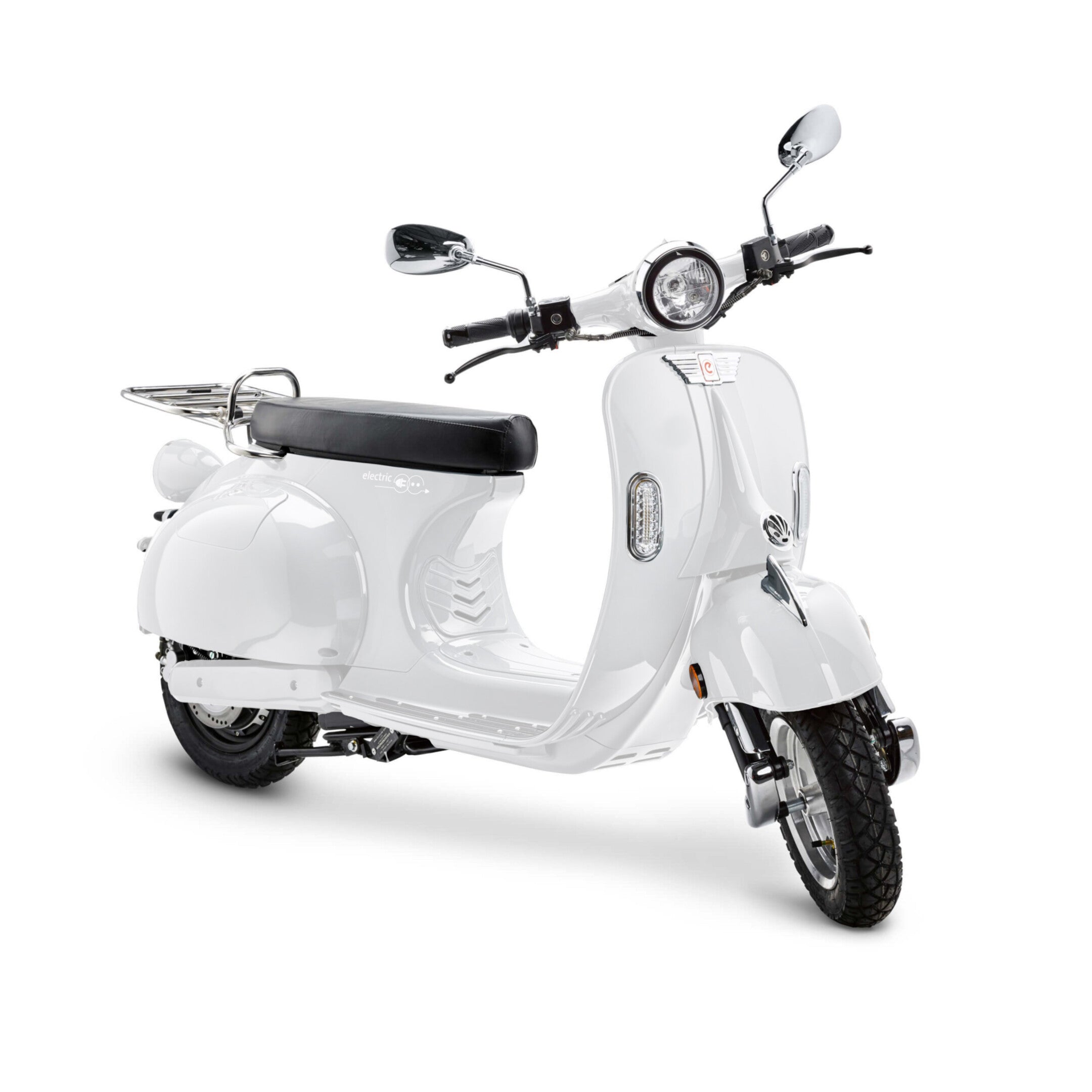 Shelwy Italian 25 km/h / Alpine White / 24 Monate Elektroroller