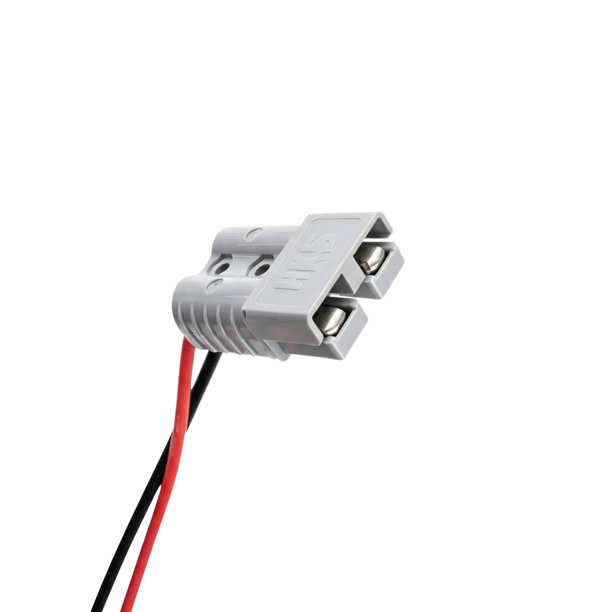 Star-Biker Batteriekabel für E-Chopper – Anderson-Style-Stecker mit farbcodierter Polung, rot für Plus und schwarz für Minus