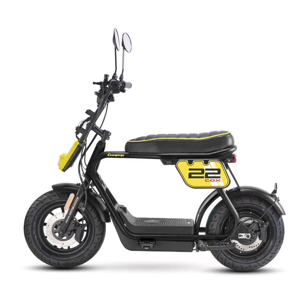 Coopop Rugged – E-Roller & E-Scooter ohne Führerschein in der Schweiz, 25 km/h & 45 km/h, Straßenzulassung kaufen