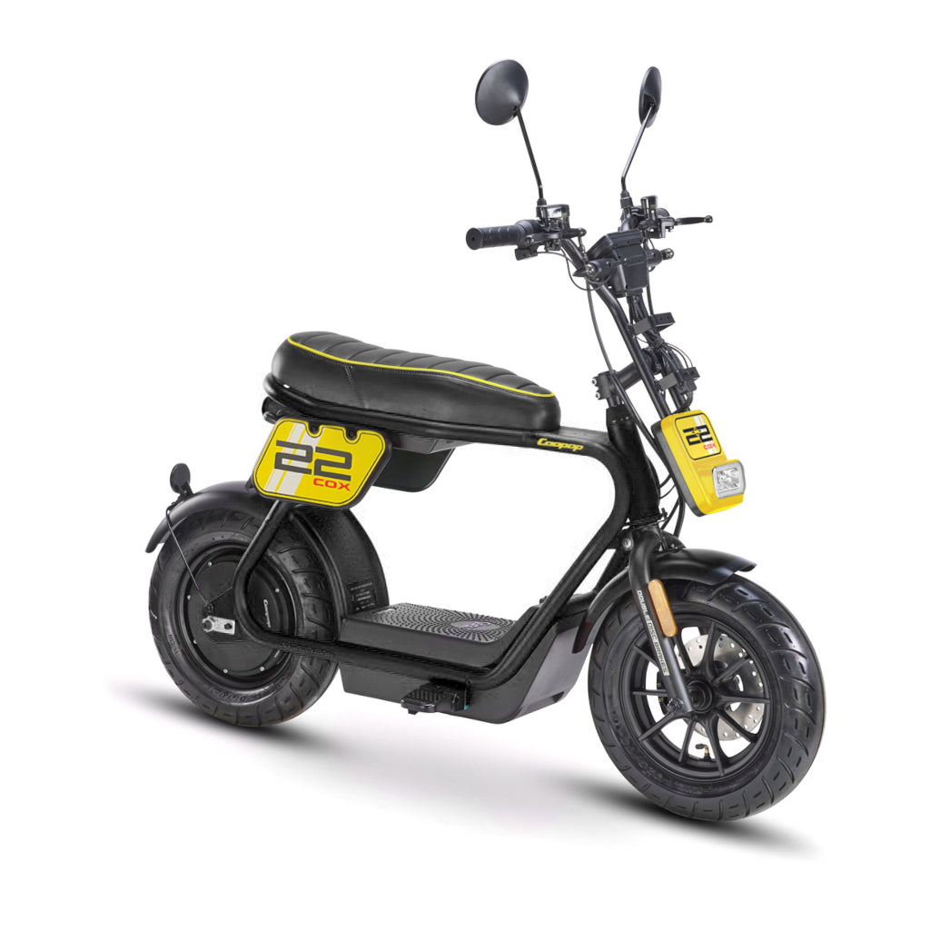 Coopop Cox – E-Roller & E-Scooter ohne Führerschein in der Schweiz, 25 km/h & 45 km/h, Straßenzulassung kaufen