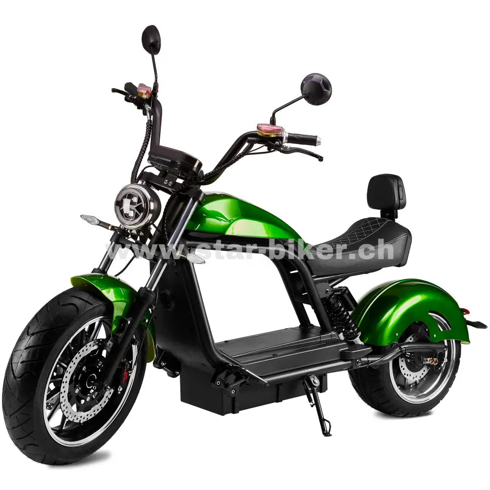 Star-Biker Chopper 6.0s (Luqi HL6.0) – E-Roller & E-Chopper ohne Führerschein in der Schweiz, 25 km/h & 45 km/h, Straßenzulassung kaufen