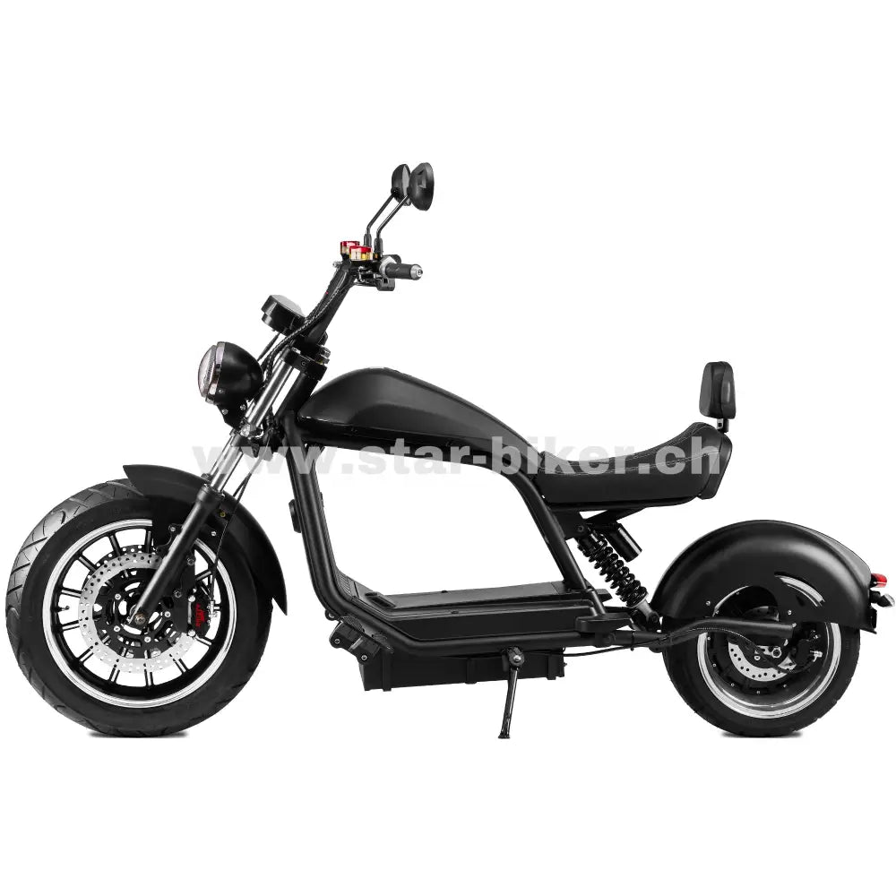 Star-Biker Chopper 6.0s (Luqi HL6.0) – E-Roller & E-Chopper ohne Führerschein in der Schweiz, 25 km/h & 45 km/h, Straßenzulassung kaufen