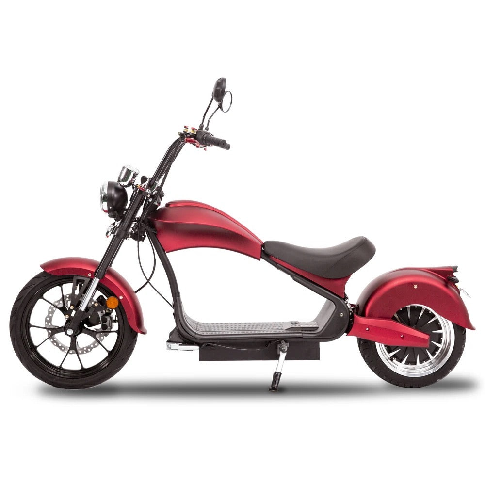 Star-Biker Chopper SB3 (Mangosteen M1) – E-Roller & E-Chopper ohne Führerschein in der Schweiz, 25 km/h & 45 km/h, Straßenzulassung kaufen