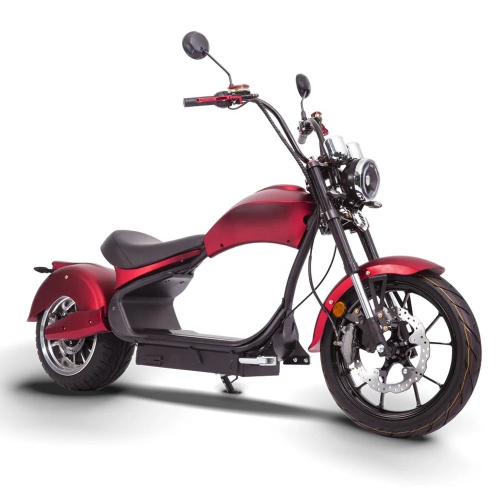 Star-Biker Chopper SB3 (Mangosteen M1) – E-Roller & E-Chopper ohne Führerschein in der Schweiz, 25 km/h & 45 km/h, Straßenzulassung kaufen