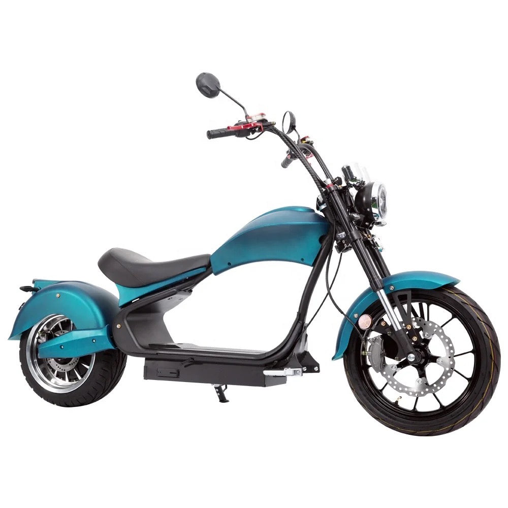 Star-Biker Chopper SB3 (Mangosteen M1) – E-Roller & E-Chopper ohne Führerschein in der Schweiz, 25 km/h & 45 km/h, Straßenzulassung kaufen