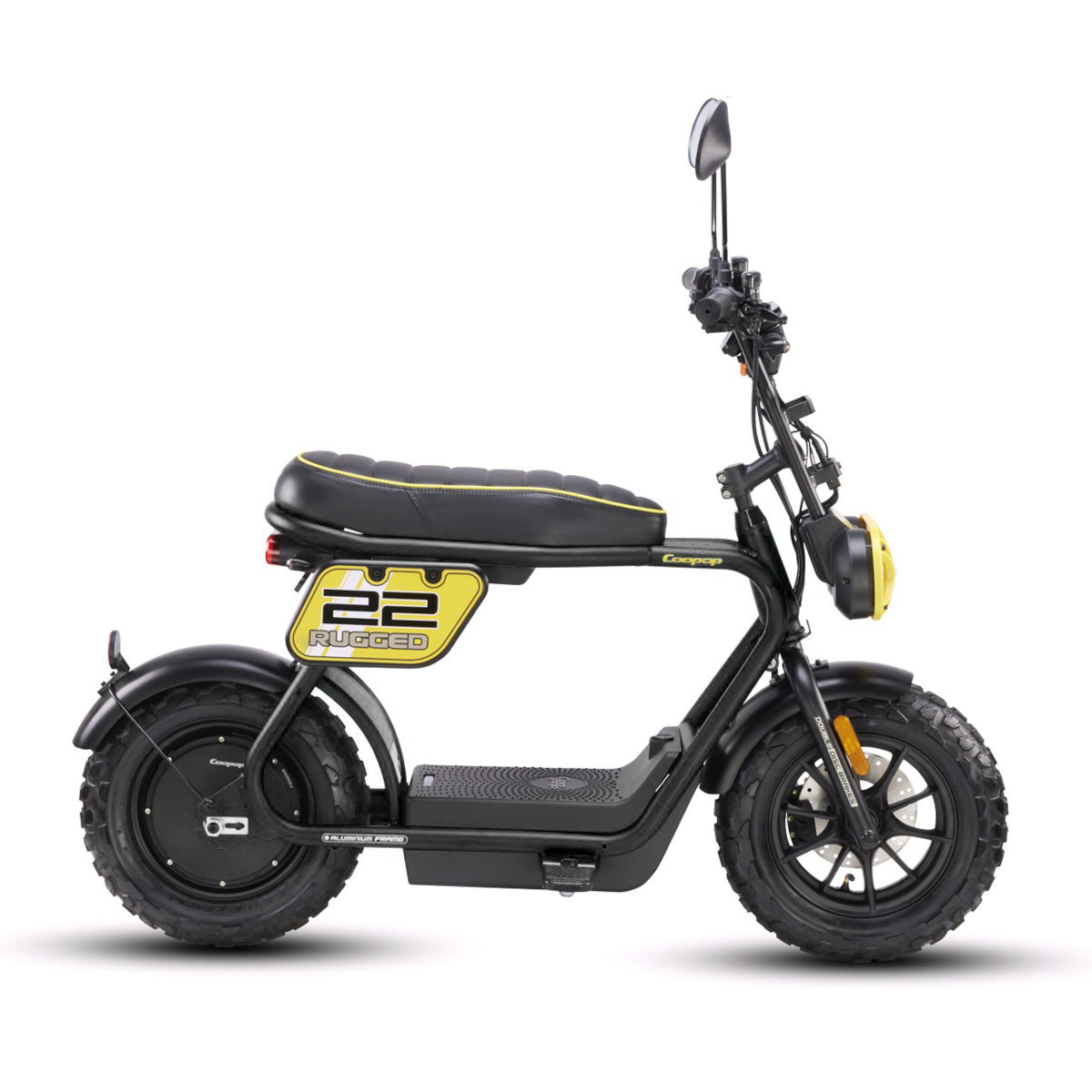 Coopop Rugged – E-Roller & E-Scooter ohne Führerschein in der Schweiz, 25 km/h & 45 km/h, Straßenzulassung kaufen