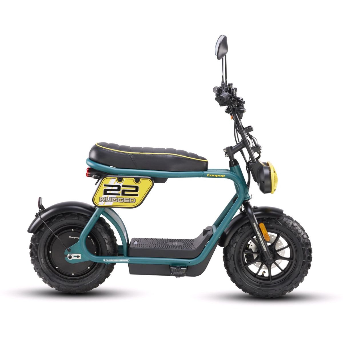 Coopop Rugged – E-Roller & E-Scooter ohne Führerschein in der Schweiz, 25 km/h & 45 km/h, Straßenzulassung kaufen